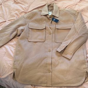 Abercombie and Fitch Oversized shirt jacket- Medium (fits like large)Camel color